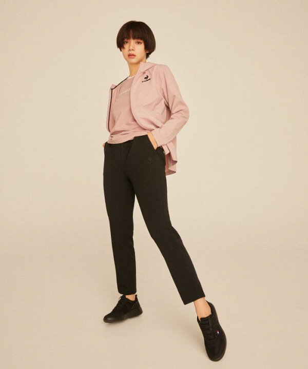 楽天市場 公式 ルコックスポルティフ 池田エライザ着用 Saxistaパンツ ９分丈 レディース ウェア ロングパンツ ボトムス トレーニング トレーニングウェア スポーツウェア ブランド 22年春夏モデル Qmwtjd32 デサント公式通販 楽天市場店