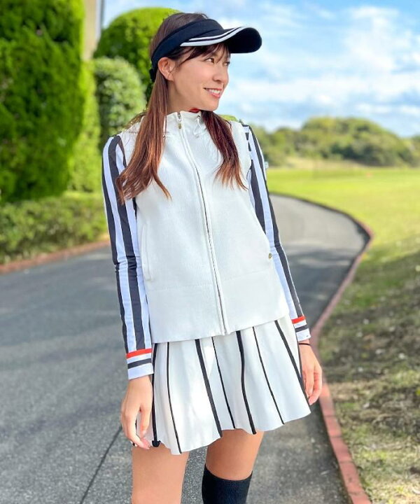 Lanvin Sport ランバンスポール中綿 ロングベスト ワンピース おすすめネット ランバンスポール中綿