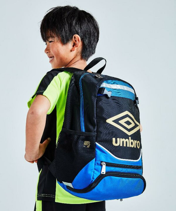 楽天市場 公式 15 ポイントバック アンブロ ジュニア用フットボールバックパック ジュニア キッズ 男の子 小学生 子供 バッグ アンブロ ジュニア リュック サッカーバッグ フットボールバッグ ボール収納可 撥水 人気 スポーツ ブランド Umbro 22年春夏モデル