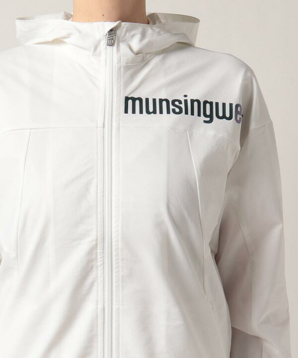 新しいスタイル マンシングウェア Munsingwear  ストレッチブルゾン  FUSION MOVE エンボスロゴ