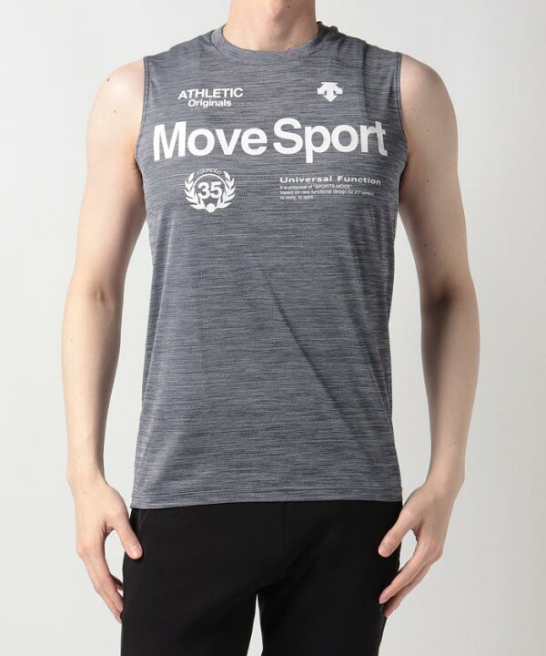 楽天市場 公式 Sale 31 Off デサント Brz ヘザーノースリーブシャツ ムーブスポーツ Move Sport Movesport メンズ ウェア ノースリーブシャツ タンクトップ トレーニング トレーニングウェア スポーツウェア ブランド 22年春夏モデル Dmmtja55 セール
