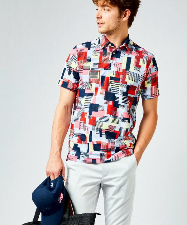 楽天市場 公式 7 1 7 14限定10 Off マンシングウェア Jump 総柄プリント半袖シャツ サンスクリーン アウトラスト メンズ ウェア 父の日 シャツ ポロシャツ ゴルフ ゴルフウェア スポーツウェア ブランド 22年春夏モデル Mgmtja03 デサント公式通販 楽天市場店