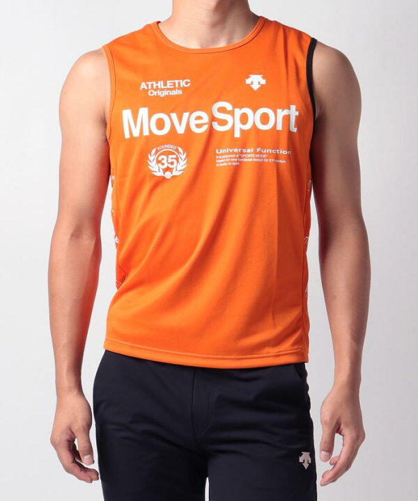 楽天市場 公式 デサント Drymesh ノースリーブシャツ 吸汗速乾 ムーブスポーツ Move Sport Movesport ソフト メッシュ素材 機能性 メンズ ウェア ノースリーブシャツ タンクトップ トレーニング トレーニングウェア スポーツウェア ブランド 22年秋冬モデル