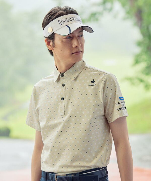 楽天市場 公式 Sale 10 Off ルコックスポルティフ ゴルフ ミュルーズ染織美術館コレクション アート小柄鹿の子ポロ 吸汗速乾 ストレッチ Cut Upf15 残暑対策 半袖 メンズ ウェア シャツ ポロシャツ ゴルフウェア スポーツウェア 22年秋冬モデル