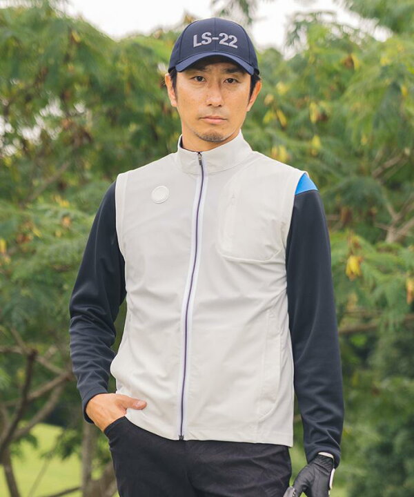 楽天市場 公式 ランバン スポール 前開きアウターベスト ストレッチ 高級感 メタリック メンズ ウェア ベスト ゴルフ ゴルフウェア おしゃれ スポーツウェア ブランド Lanvin 22年秋冬モデル Vmu デサント公式通販 楽天市場店