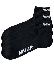 【公式】【2点以上購入で20%OFF, 5点以上購入で30%OFF】 MOVESPORT デサント 直角3Pソックス ( ショート丈 ) ユニセックス スポーツソックス メンズ レディース 靴下 トレーニング ムーブスポーツ DESCENTE 2024年春夏モデル DMAVJB40 MVSまとめ買い