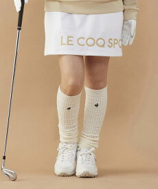 【公式】 【SALE/30%OFF】 ルコックスポルティフ ゴルフ ラテカラーロゴスカート ( 吸汗 / ストレッチ / UVカット ( UPF50+ ) レディース ウェア スカート ゴルフウェア セール 2023年春夏モデル QGWVJE01 暑さ対策