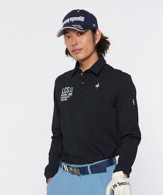 【公式】 【SALE/30%OFF】 ルコックスポルティフ ゴルフ ベーシックデザイン長袖シャツ シンプル スポーティ メンズ ウェア シャツ ポロシャツ ゴルフ ゴルフウェア スポーツウェア ブランド 2023年秋冬モデル 新規セール QGMWJB00