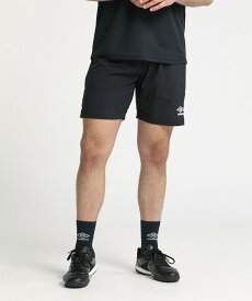 【マラソン期間限定 P10倍/10%OFFクーポン】【公式】 アンブロ UMBRO ストレッチウーブンパンツ 吸汗速乾 ストレッチ 脇裾スリット メンズ ウェア ハーフパンツ ショートパンツ ボトムス 短パン サッカー フットボール スポーツウェア ブランド UAS6400P 2025年秋冬モデル