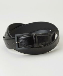 【公式】ランバン スポール ロゴベルト ( 35mm幅 / サイズ調整可能 ) メンズ スタイリッシュ エンボス 日本製 ゴルフ アクセサリー 小物 ベルト ゴルフウェア おしゃれ スポーツ ブランド セー