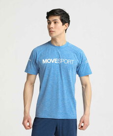 【公式】 MOVESPORT デサント SUNSCREEN TOUGH ソフトハイゲージ ショートスリーブTシャツ ユニセックス ストレッチ 吸汗速乾 UVカット サンスクリーン 半袖シャツ メンズ レディース ウェア ムーブスポーツ DESCENTE 新レーベル 2024年春夏モデル DMMXJA60