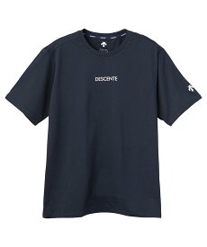 【公式】 デサント ライトハイゲージニット ハーフスリーブシャツ メンズ 半袖Tシャツ 吸水速乾 ストレッチ シンプル 練習 ランニング ウェア トレーニング スポーツウェア ブランド 2024年春夏モデル DJMXGA51