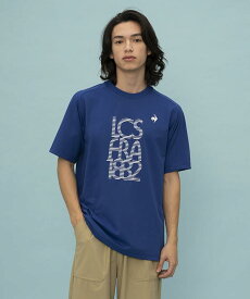 【公式】【SALE/10%OFF】 ルコックスポルティフ 【クーリング】 半袖Tシャツ ( エールフォルム / ヘランカ ) ストレッチ 遮熱 サンスクリーン メンズ ウェア tシャツ トレーニング スポーツ ブランド 2024年春夏モデル QMMXJA01