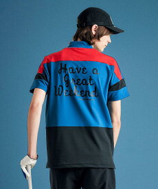 【11/15-16限定 P10倍/10%OFFクーポン】【公式】 マンシングウェア 【ENVOY】 ベア天竺 モックネック長袖シャツ メンズ 吸汗速乾 クーリング効果 UVカット ストレッチ 遮熱 サンスクリーン ゴルフ Tシャツ ウェア スポーツブランド MG4FHS51M 2024年秋冬モデル