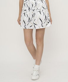 【SALE/50％オフ】【公式】ルコックスポルティフ テニス グラフィック ゲームスコート レディース JTA公認 高速ドライ 吸汗速乾 ストレッチ UVカット EXcDRY D-Tex 総柄 テニスウェア スカート 新規セール ブランド 2024年秋冬モデル LN4FSK31L