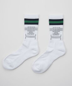 【公式】ランバン スポール レギュラー丈ソックス メンズ 底パイル 滑り止め付 ゴルフウェア ゴルフ おしゃれ スポーツ ブランド ソックス 靴下 アクセサリー 小物 VG4FSO21M 2024年秋冬モデル