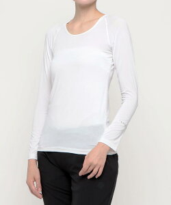 【公式】ランバン スポール 長袖クルーネック アンダーシャツ レディース 部分吸汗速乾 部分UVカット クーリング機能 ゴルフ アンダーウェア インナー ゴルフウェア スポーツ ブランド 2025