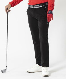 【マラソン期間限定 P10倍/10%OFFクーポン】【公式】 ルコックスポルティフ ゴルフ 【ストレッチフォーサー】 タテヨコストレッチ ロングパンツ メンズ 撥水 防風 ウエストストレッチ ゴルフウェア 新規セール スポーツブランド LG4FLP54M 2024年秋冬モデル