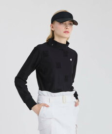 7~8日限定10％オフクーポン【SALE/60％OFF】【公式】 ルコックスポルティフ ゴルフ 【RIJOUME】 ハイネック 長袖シャツ レディース 吸汗速乾 ストレッチ UVカット ゴルフウェア シャツ ウェア 新規セール スポーツ ブランド LG4FLSR0L 2024年秋冬モデル