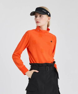 【公式】 ルコックスポルティフ ゴルフ 【RIJOUME】 ハイネック 長袖シャツ レディース 吸汗速乾 ストレッチ UVカット ゴルフウェア シャツ ウェア 新規セール スポーツ ブランド 2024年秋冬モ