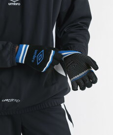 【マラソン期間限定 P10倍/10%OFFクーポン】【公式】アンブロ UMBRO ニットグローブ メンズ サッカー フットボール 手袋 グローブ 小物 ウェア 試合 練習 観戦 スポーツ ブランド UUAYJD54 2025年秋冬モデル