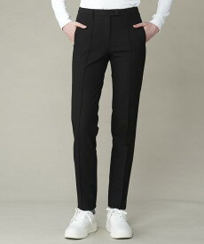 【マラソン期間限定 P10倍/10%OFFクーポン】【公式】ランバン スポール ピンタックテーパードフルレングスパンツ レディース ストレッチ ゴルフウェア ゴルフ おしゃれ スポーツ ブランド ロングパンツ ズボン ウェア VG4FLP41L 2024年秋冬モデル