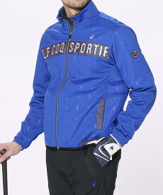 【公式】 ルコックスポルティフ ゴルフ 【ストレッチフォーサー】 ボンディングカットソー メンズ 部分防風 撥水 ストレッチ ゴルフウェア ジャージ スウェット 新規セール スポーツ LG4FSW52M 2024年秋冬モデル