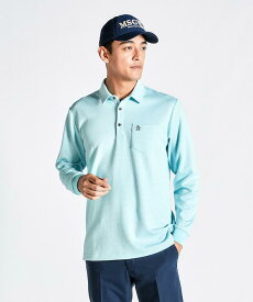 【11/15-16限定 P10倍/10%OFFクーポン】【公式】 マンシングウェア 細線ボーダー台衿付き長袖ポロシャツ メンズ 吸汗 ストレッチ 蓄熱保温 HEAT NAVI ゴルフ シャツ 防寒 ウェア おしゃれ ゴルフウェア スポーツ ブランド MG4FLS32M 2024年秋冬モデル