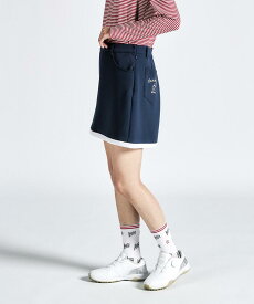 【11/15-16限定 P10倍/10%OFFクーポン】【公式】マンシングウェア カットソースカート レディース 撥水 ストレッチ ゴルフ スカート ゴルフウェア おしゃれ 新規セール スポーツ ブランド 2024年秋冬モデル MG4FSK22L