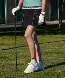 【マラソン期間限定 P10倍/10%OFFクーポン】【公式】ランバン スポール ボックスプリーツAライン スカート レディース ストレッチ UVカット ゴルフ ウェア おしゃれ 新規セール スポーツ ブランド VG4FSK10L 2024年秋冬モデル