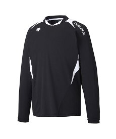 【公式】 デサント 長袖バレーボールシャツ プラクティスシャツ セカンダリー 脇切り替え 練習用 メンズ レディース ユニセックス ウェア tシャツ バレーボール バレー スポーツ ブランド 2025年春夏モデル DSS-5410B