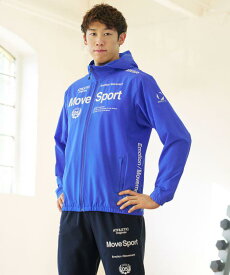 【公式】 MoveSport デサント 【オーセンティック】 AIRY TRANSFER TAIKYU フルジップフーディー メンズ 2WAYストレッチ 撥水 UVカット UPF50+ トレーニング ジャージ ウェア スポーツ ブランド ST5SJK22M 2025年秋冬モデル