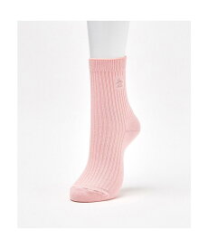 【公式】マンシングウェア クルー丈 ワンポイントソックス レディース 抗菌防臭 ロングトップ仕様 ゴルフ 靴下 ソックス 小物 おしゃれ スポーツ ブランド MG5SSO00L 2025年秋冬モデル