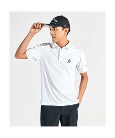 【SALE/20％オフ】【公式】マンシングウェア サンスクリーン鹿の子ワンポイント刺繍 半袖ポロシャツ メンズ 男性 吸汗速乾 UVカット 遮熱 クーリング効果 ストレッチ ゴルフ ポロシャツ おしゃれ スポーツ ブランド MG5SHS81M 2025年春夏モデル