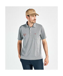 【公式】マンシングウェア 千鳥ジャガード 半袖ポロシャツ メンズ 男性 吸汗 UVカット UPF50+ ストレッチ ポロシャツ シャツ ゴルフ おしゃれ スポーツ ブランド 2025年春夏モデル MG5SHS86M