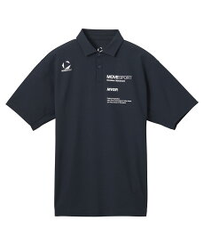 【11/15-16限定 P10倍/10%OFFクーポン】【公式】 MoveSport デサント 【WEB限定】 ミニ鹿の子半袖ポロシャツ メンズ 男性 吸汗速乾 ストレッチ UVカット サンスクリーン シャツ トレーニング ウェア スポーツ ブランド ST5SHSD8MB 2025年春夏モデル