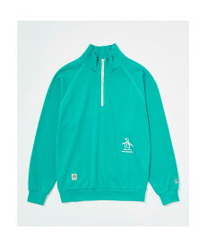 【マラソン期間限定 P10倍/10%OFFクーポン】【公式】ペンギン バイ マンシングウェア Hhalf Zip Hand print Sweat-shirt メンズ 男性 スウェットシャツ タウンユース スウェット ウェア ゴルフ おしゃれ スポーツ ブランド MU5SSW03M 2025年春夏モデル