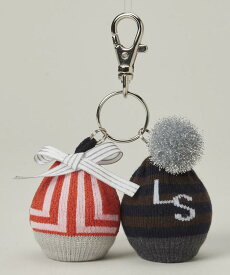 【公式】ランバン スポール ニット素材ボールホルダー レディース 女性 ボール2個用 おしゃれ小物 アクセサリー ゴルフ おしゃれ スポーツ ブランド VG5SBZ01L 2025年春夏モデル