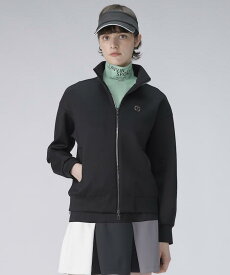 【公式】ランバン スポール ダンボールニットジップアップカットソー レディース 女性 ストレッチ ゆったりシルエット スウェット ウェア ゴルフ おしゃれ スポーツ ブランド VG5SSW22L 2025年春夏モデル