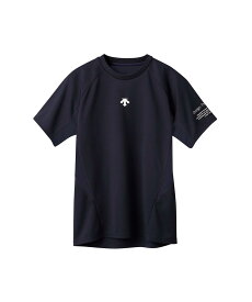 【公式】デサント バレーボール 半袖バレーシャツ ユニセックス メンズ レディース 吸汗 速乾 ラグランスリーブ Tシャツ ウェア バレー スポーツ ブランド 2025年春夏モデル DV5SHT04U