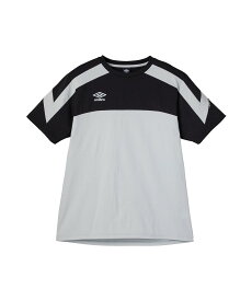 【マラソン期間限定 10%OFF】【公式】アンブロ UMBRO 【THE THIRD by UMBRO】 フィールテックプラクティスシャツ メンズ 男性 吸汗速乾 ストレッチ サンスクリーン 半袖 Tシャツ ウェア サッカー フットボール スポーツ ブランド UF5SHS52M DMU 2025年春夏モデル