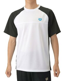 【マラソン期間限定 P10倍/10%OFFクーポン】【公式】 アリーナ 【直営店限定】 半袖Tシャツ (スタイリッシュ) ユニセックス メンズ レディース 吸汗速乾 水泳 シャツ ウェア スイム スイミング プール スポーツ ブランド AS5SHT04U 2025年春夏モデル