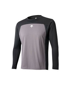 【マラソン期間限定 P10倍/10%OFFクーポン】【公式】 デサント 野球 【WEB限定】 AERO STREAM D-TECH 長袖プラクティスシャツ メンズ 男性 吸汗速乾 部活 練習 シャツ ウェア ベースボール スポーツ ブランド DB5SUD22M 2025年秋冬モデル