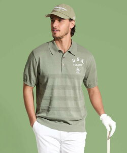 【公式】マンシングウェア フィラシスハイゲージニット半袖ポロシャツ メンズ 男性 手洗い可 シンプル ゴルフ シャツ ウェア おしゃれ スポーツ ブランド 2025年春夏モデル MG5SHS27M