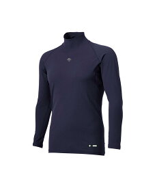 5~6日限定10％オフクーポン【SALE/10％OFF】【公式】 デサント 野球 ハイネック長袖アンダーシャツ メンズ 男性 ストレッチ 吸汗 速乾性 無縫製 脇あけ仕様 インナー アンダーウェア 部活 練習 チーム ベースボール スポーツ ブランド DB5SUD21M 2025年秋冬モデル