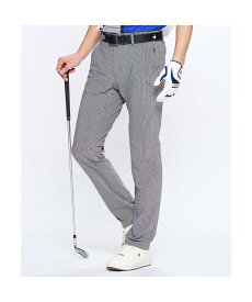 【マラソン期間限定 P10倍/10%OFFクーポン】【公式】ルコックスポルティフ ゴルフ ストレッチフォーサーギンガムチェックパンツ メンズ 男性 サンスクリーン UVカット 部分通気 2WAYストレッチ ロングパンツ ストレートシルエット ボトムス ス LG5SLP03M 2025年春夏モデル