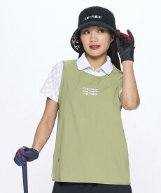 【マラソン期間限定 P10倍/10%OFFクーポン】【公式】ルコックスポルティフ ゴルフ ベスト レディース 女性 2WAYストレッチ 撥水 UVカット UPF50+ サンスクリーン 薄手 ウェア ゴルフ おしゃれ スポーツ ブランド LG5SVE80L 2025年春夏モデル