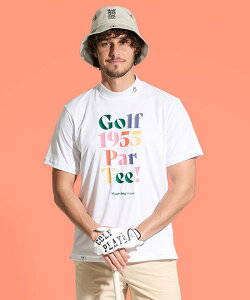 【公式】マンシングウェア ムースモックネック半袖シャツ メンズ 男性 サンスクリーン UVカット UPF50+ 遮熱 クーリング効果 吸汗速乾 ストレッチ DESCENTE ポロシャツ シャツ ゴルフ おしゃれ