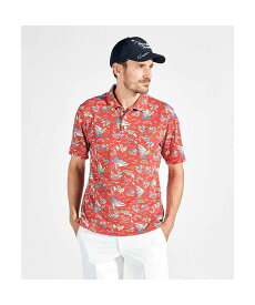 【SALE/20％オフ】【公式】マンシングウェア MUNSINGWEAR サンスクリーン フィラシス リゾート総柄 プリント 半袖ポロシャツ 吸汗速乾 ストレッチ UVカット メンズ 男性 襟付き トップス ゴルフ おしゃれ スポーツ ブランド MG5SHS31M 2025年春夏モデル