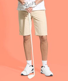 【楽天スーパーセール 30%OFF】【公式】マンシングウェア MUNSINGWEAR ダブルクロスハーフパンツ メンズ 男性 ショートパンツ ボトムス ストレッチ 撥水 小雨対応 UVカット ゴルフ 無地 シンプル スポーツ ブランド MG5SHP25M 2025年春夏モデル